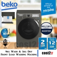 Beko 9kg Wash &amp; 5kg Dry Washer Dryer | HTV9746XMG,HTV 9746 XMG (Washing Machine,Mesin Basuh,洗衣机)