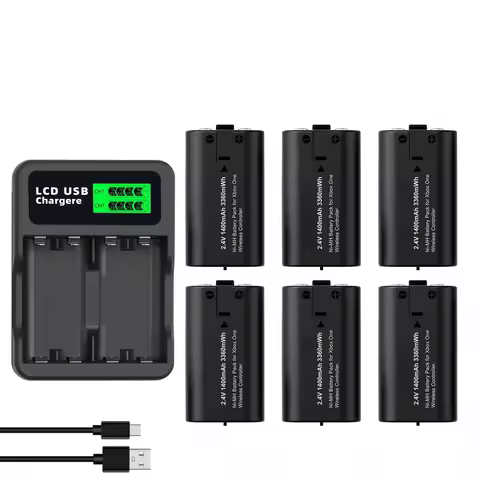 KOSHARE 3360mWh Digital Battery For Xbox-3360+ USB Charger for Xbox One/Xbox Series X/Xbox One S/Xbo