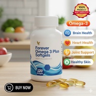 (READY STOCK) Forever Living Arctic Sea Omega-3 Fish & Calamari Oil – Heart, Brain & Joint Health – 