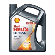 Shell Helix Ultra 5W-40 Fully Synthetic Engine Oil 4 Liters 4L