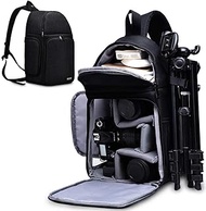 CADeN Camera Bag Sling Backpack, Camera Case Waterproof with Modular Inserts Tripod Holder for DSLR/