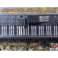Power Mosfet FQPF 20N60C (20N60) 20A 600V N Channel - 100% Genuine Zinc