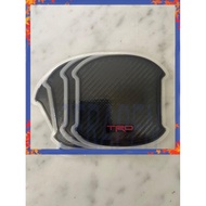 TRD Carbon Door Handle Protector - Anti-Scratch Door Handle Protector