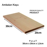 Wooden Shelf Board 30x20x1.5