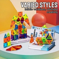 42PCS Mini Magnetic Tiles Building Blocks Early Educational Kids Magnetic Construction Toy