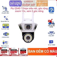 Yoosee Ptz Q54 outdoor Camera views 3 separate angles 12.0Mpx, super sharp, wide angle, rain and sun