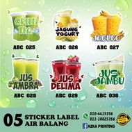 STICKER AIR BALANG A4 | A3 | AIR BALANG | STICKER BALANG KALIS AIR (2)