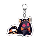 Hazbin Hotel mica Acrylic keychain Alastor Charlie Morningstar Vaggie Husk 3 Vees to decorate backpa