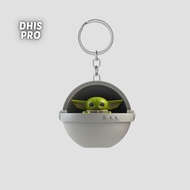 GANTUNGAN Dhis Project Keychain LEGO Minifigure Grogu Baby On Board Star Wars
