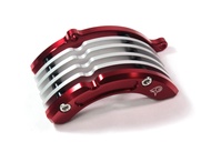 กันล้มแคร้งเครื่อง กันล้ม รุ่น TYPE 2 Kawasaki Z125 PRO ระบายความร้อน งาน CNC ของ Piranha Thailand