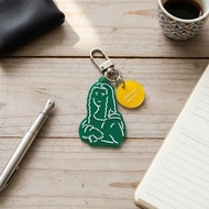 藝術主題 壓克力鑰匙圈 達文西《蒙娜麗莎》