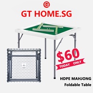 HDPE Foldable Mahjong Table - Portable Table / Mahjong Table / Folding Table