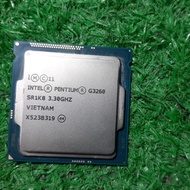 CPU INTEL G3260 ราคาสุดคุ้ม ซีพียู CPU 1150 Intel Pentium G3260   มือสอง ไม่มีพัดลม พร้อมส่ง ส่งเร็ว