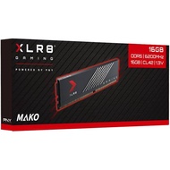 PNY 16G,UDIMM,DDR5-6200-42/42/42/76,Single Side,1.3v,Low profile MD16GSD5620042MXR