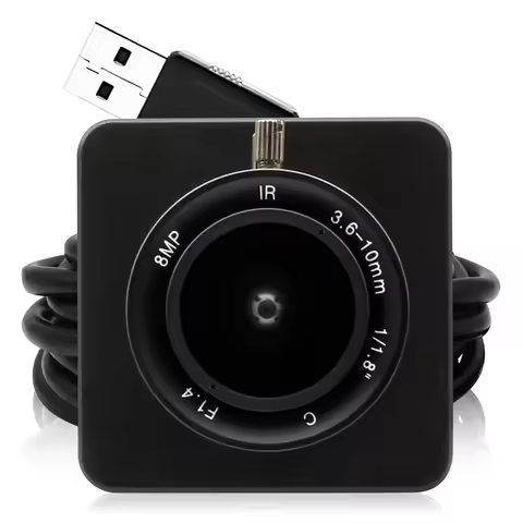 ELP High Speed 4K 60fps USB3.0 Camera IMX678 Industrial Video 3.6-10mm Varifocus Lens UVC Webcam for