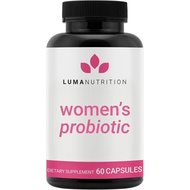 Luma Nutrition Probiotics for Women with Prebiotics - 50 Billion CFU Per Serving - Formulated for Di