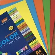 Bìa thái A4 Grand 5 màu dày 160gsm Xấp 100 tờ SUKADO