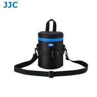JJC DLP-3II Water Resistant Deluxe Lens Pouch with Shoulder Strap fits Lens Size below 80 x 170mm Fo