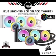 CORSAIR ICUE LINK H150I LCD | Black / White | CPU AIO Liquid Cooler