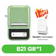 Qifen Niimbot เครื่องพิมพ์ฉลาก B21แบบพกพาเครื่องปริ้นเตอร์บลูทูธไร้สายความร้อนใช้สำหรับบาร์โค้ดเสื้อ