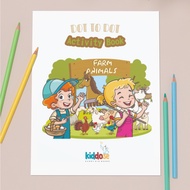 DOT TO DOT ACTIVITY BOOK FARM ANIMALS
