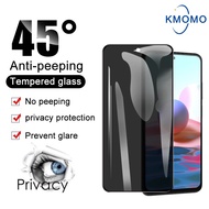 Privacy Full Cover Tempered Glass For Xiaomi Redmi Note 13 12 4G + 11 Pro 5G 11s 10 10s 9 9s 8 Anti Spy Glare Peeping Screen Protector