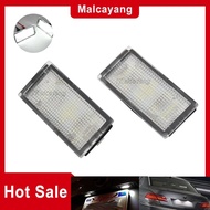 2Pcs Canbus LED License Plate Light For BMW 7 Series E65 E66 2006-2008 facelift only White Car-Styli