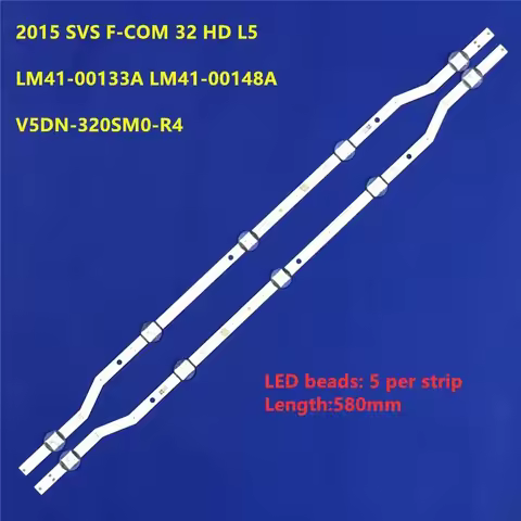 10PCS LED Strip 5lamps For V7DN-320SM0-R1 UN32J4000 UE32J4000 UE32J4500 UE32J4510 UE32J4515 HG32ED45