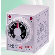 H3B-M6H Timer Time Controller 6M/60M/6H/60H Self-Switching FOTEK Yangming Motor