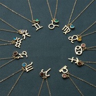 1pc Exquisite & Charming 12 Zodiac Sign (Aries, Taurus, Gemini, Cancer, Leo, Virgo, Libra, Scorpio, 