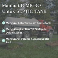 B-MICRO+ UNTUK SEPTIC TANK PENGURAI KOTORAN TINJA DAN SALURAN AIR - BELIEVESTORE