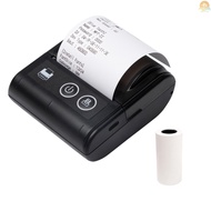 Portable Mini Thermal Receipt Printer USB & BT Connection 2 inches 57mm Wireless Printer High Speed 