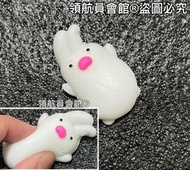 【領航員會館】單售 兔子 日本正版 軟Q捏捏動物 bright link 扭蛋 公仔 可愛動物舒壓療癒小物模型玩具寵物