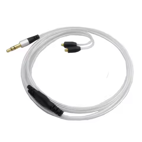 Upgrade MMCX Cable for Shure SE535 SE215 UE900 Headphone Imitation Freezing Replacement Audio Cable 