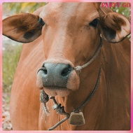 6 Pcs Rustic Cattle Copper Bells Metal Cow Ornament Cowbells Sheep for Goat Animal Ringing  uiran2