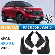 ยางกันโคลนสำหรับ Honda HR-V RS HRV 2022 2023 2024 E EL Fender บังโคลนหน้าหลังแผ่นกันโคลนล้อรถยนต์
