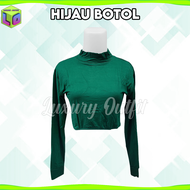 Manset India Lengan Panjang Dalaman Muslimah Baju Mangset Wanita Atasan Muslimah Pakaian Perempuan C