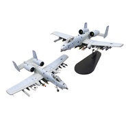 1:100 Scale US A-10 A10 Thunderbolt II Warthog Hog Attack Plane Fighter Diecast Metal Airplane