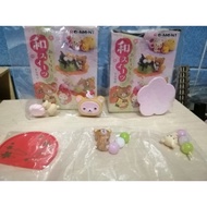 Re ment Rilakkuma Omotenashi japanese sweet 2 sets