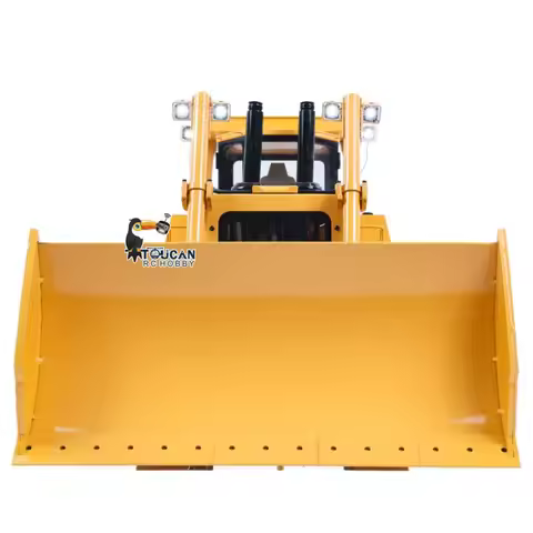 Light JDM 98 Metal DXR2 1/14 RC Hydraulic Bulldozer Finished Radio Plow Dozer Sound Pump ESC Motor D