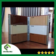 folding gate rolling door pvc murah berkualitas ringan