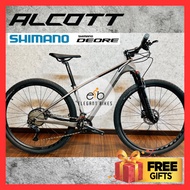 ALCOTT DINO CARBON 29” M6100 SHIMANO 12 SPEED DEORE AIR FORK MTB MOUNTAIN BIKE BICYCLE