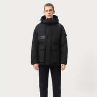 HELLY HANSEN ARCTIC OCEAN 極地鵝絨派克外套 黑/男