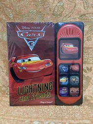 全新 幼兒發聲書 迪士尼反斗車王3閃電麥坤與朋友 Disney Pixar Cars 3 Lightning McQueen and Friends Sound Book ✈️ 澳洲直送🇦🇺 BB書 