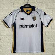 03-05 Vintage Parma Away Soccer Jersey Quick Dry Sports Soccer Jersey AAA