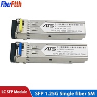 1 Pair LC Gigabit SFP Module BiDi Single Mode Fiber Optical Equipment Transceiver SFP 1310/1550
