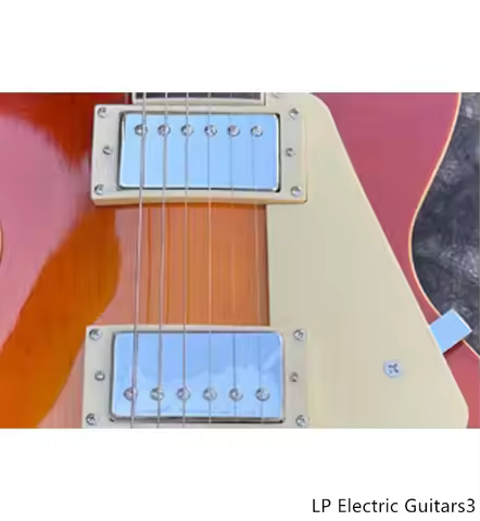 Electric Guitar Nitro Finish Real Pearl Inlay Rosewood Fingerboard