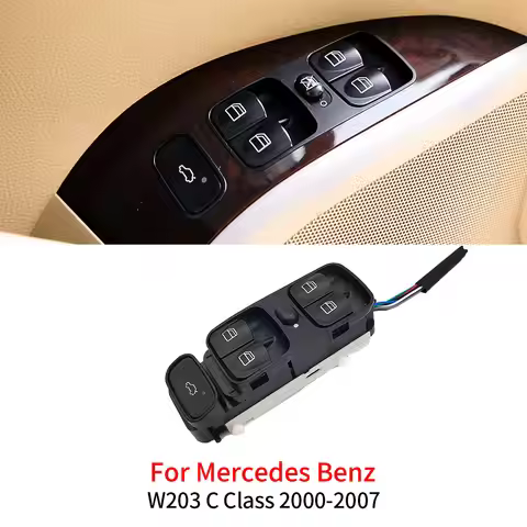For Benz W203 Car Electric Power Master Window Switch Replacement Accessory For Mercedes C Class C18