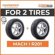 2pcs THUNDERER 235/60R16 MACH I R201 100H Car Tires