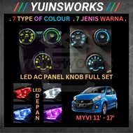 Myvi G2 LED Plate LED / Aircond panel / Lampu Depan / Room